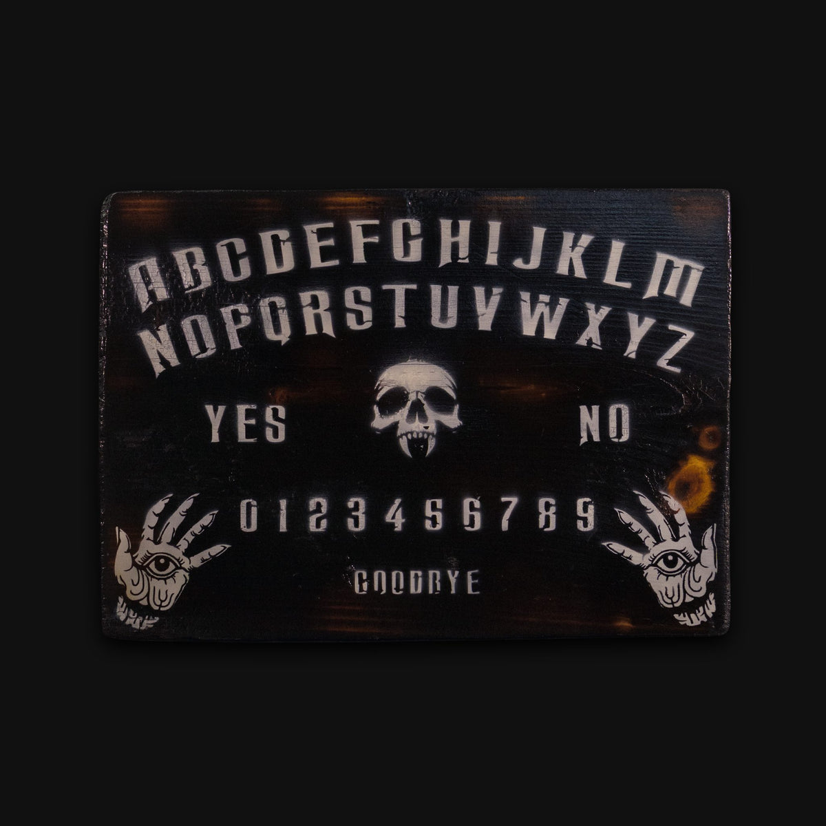 Burnt Ouija Board